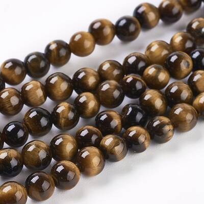 Natural Tiger Eye Beads Strands