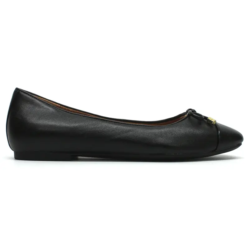 Vionic Klara Nappa Leather Women's Slip On Shoes - Black - Size:US 8.5 Women