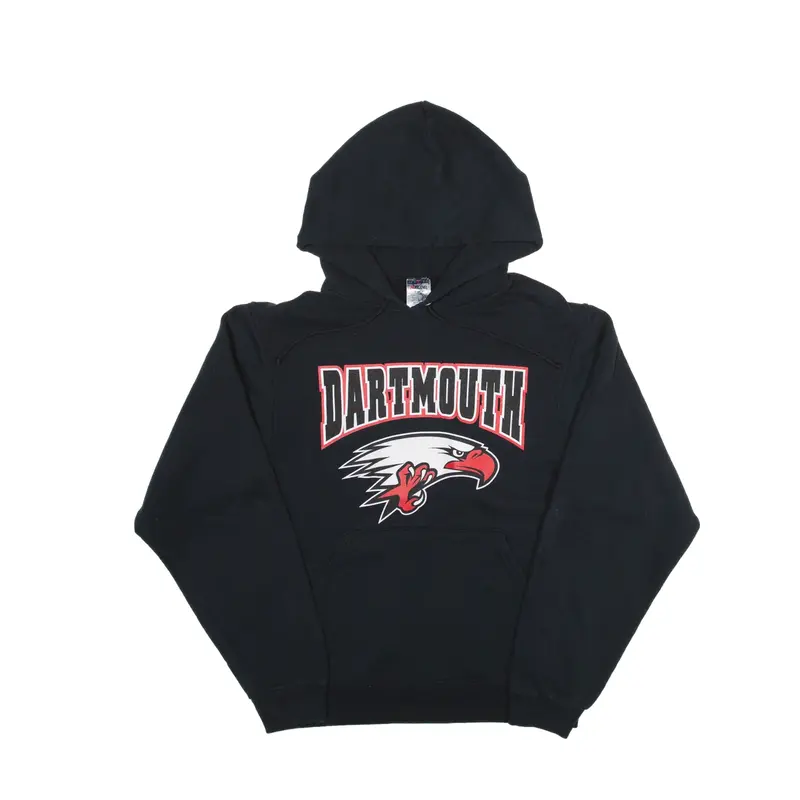 JERZEES Dartmouth Eagles Hoodie Black Pullover Mens S