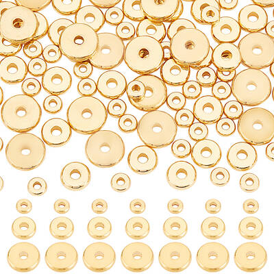 100Pcs 3 Styles 202 Stainless Steel Spacer Beads
