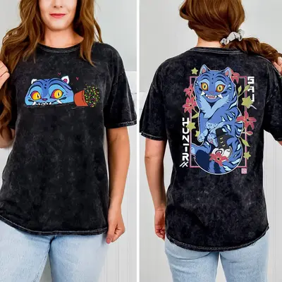 Demon Hunter Tiger Shirt, Unisex Merch K-pop Shirt, Hunters Tiger fan, Derpy the Tiger And Bird Demon Hunter Tiger Tee, Kpop ...