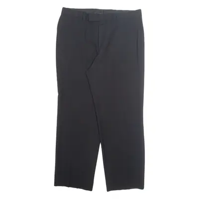 BOSS HUGO BOSS Chino Womens Trousers Black Regular Straight W34 L30