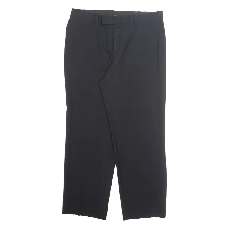 BOSS HUGO BOSS Chino Womens Trousers Black Regular Straight W34 L30