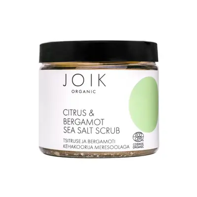 Joik organic Sea salt scrub citrus and bergamot 240 g