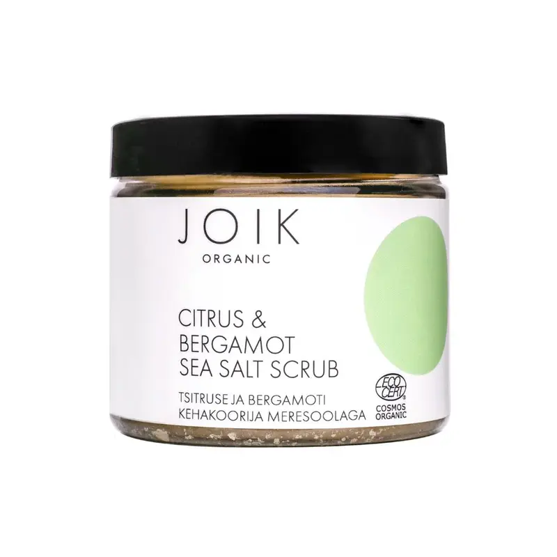 Joik organic Sea salt scrub citrus and bergamot 240 g