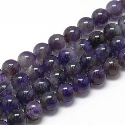 Natural Amethyst Beads Strands