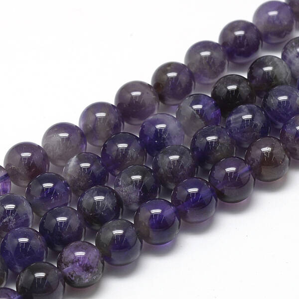 Natural Amethyst Beads Strands