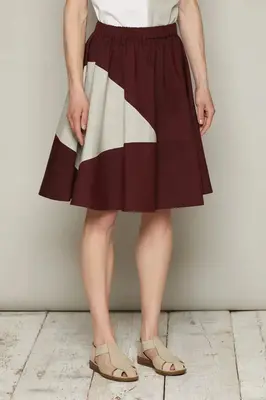 Koko Skirt (Burgundy) | size: XS