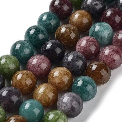 Dyed Natural Malaysia Jade Beads Strands