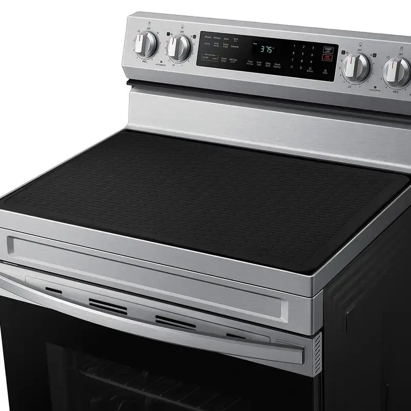 Heat Resistant 28”x20” Silicone Stove Top Cover for Electric & Induction Cooktops ,Dishwasher-Safe, Drying Mat & Protecto...