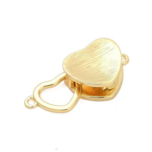 Brass Interlocking Clasps