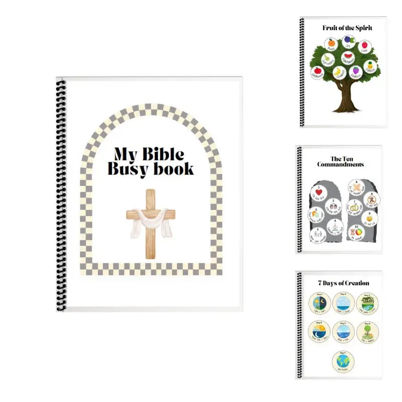 Bible Busy Book | Kids Bible Study | kids Bible Book | Bible Study
