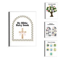 Bible Busy Book | Kids Bible Study | kids Bible Book | Bible Study
