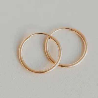 Hello Adorn Endless Hoop Earrings - Fashionable Any Occassion Hoop Earrings - Women's Fashion Accessory