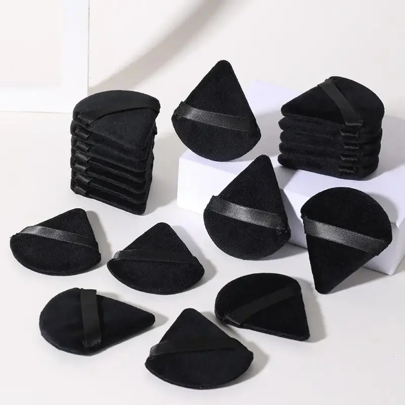 Triangle Makeup Puffs, 20pcs/set Powder Puffs, Soft Makeup Sponges, Dry and Wet Use Cosmetic Puffs To Apply Liquid Foundation...