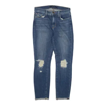 JBRAND Distressed Jeans Blue Denim Slim Jegging Womens W27 L25