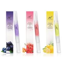 3PCS Nail Growth Oil For Strength and Moisture | Organic Nail Care Blend, Cuticle Oil Pen ( Lemon & Blueberry & Cherry Flavor...