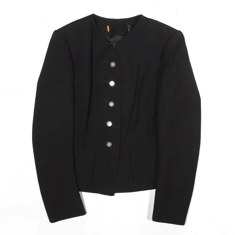 Blazer Jacket Black Womens XS