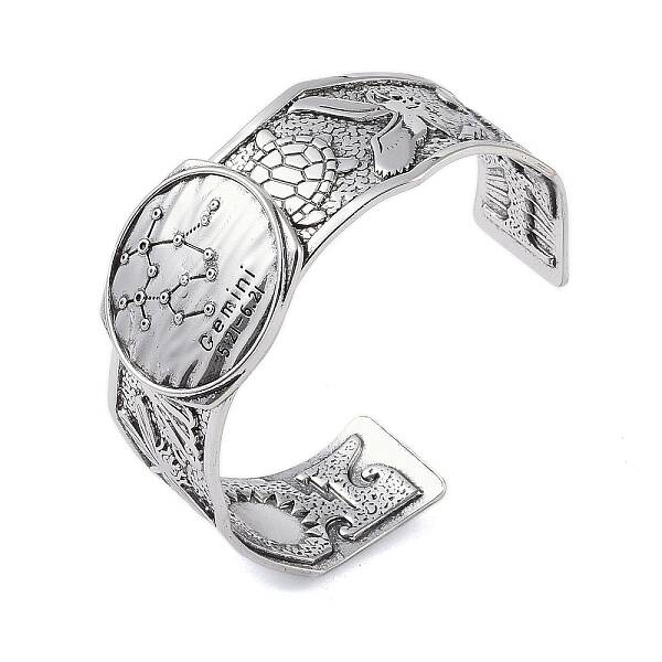 Constellation Alloy Open Cuff Bangles for Women Men