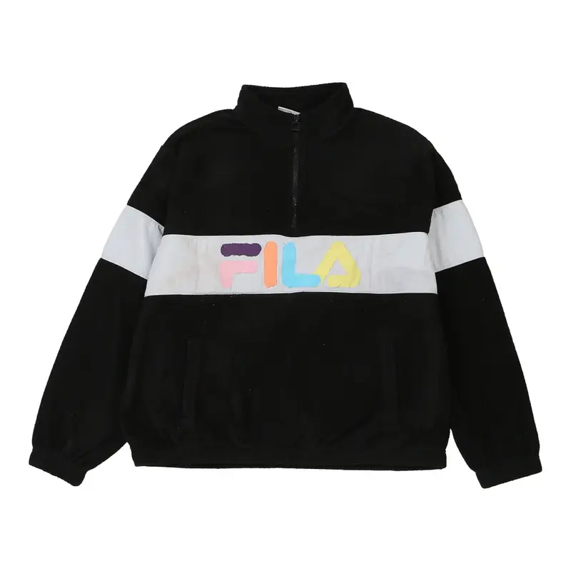 Fila Spellout Fleece - 2XL Black Polyester