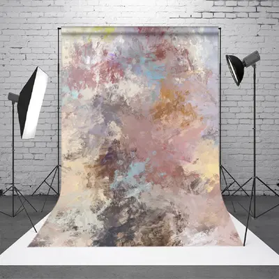 Colorful Watercolor Abstract Textured Photo Backdrop - Aperturee