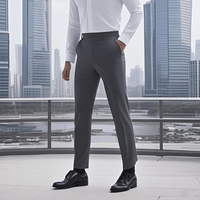 Fliwos Slimastrouser High Stretch Straight-Leg Pants Skin-Friendly, Breathable and Unrestricted Movement Pants