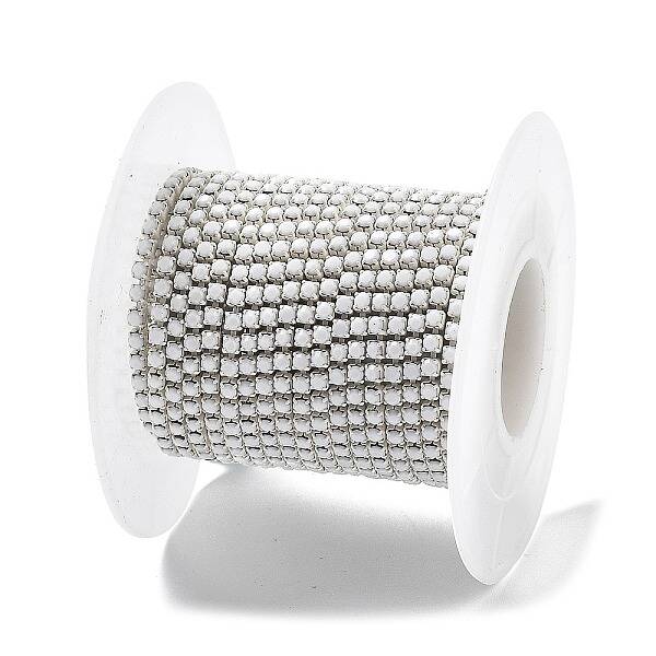 Iron Rhinestone Glass Cup Chain