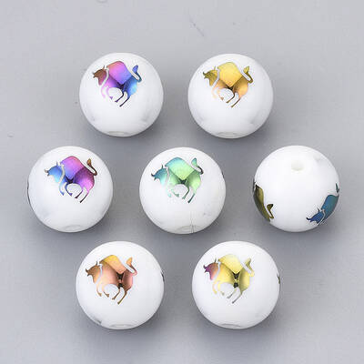 Electroplate Glass Beads