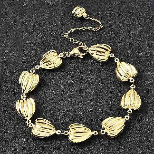 304 Stainless Steel Link Bracelets for Women