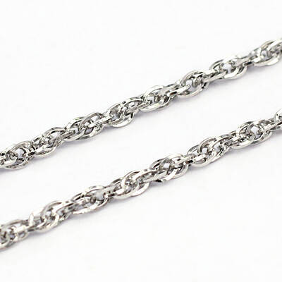 Tarnish Resistant 304 Stainless Steel Singapore Chains