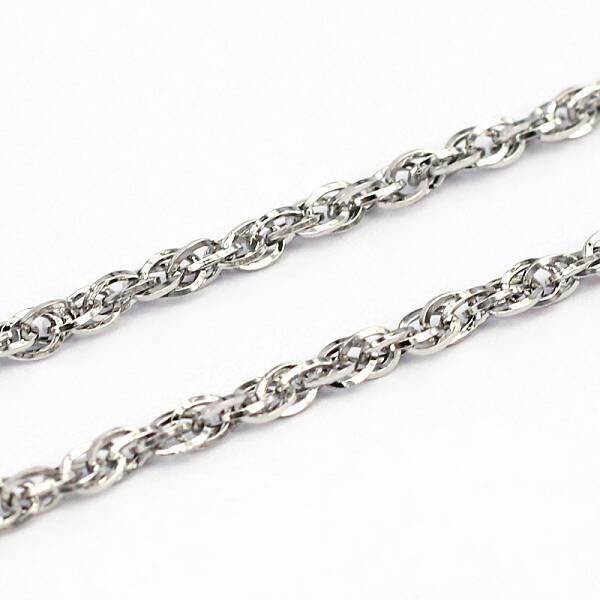 Tarnish Resistant 304 Stainless Steel Singapore Chains