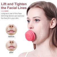 Facial exercise device, tightens skin and relieves nasolabial folds, dual chin exercise device for jawline, suitable for both...