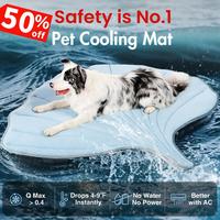 Zonli cooling pet Mat, Eco-friendly Cooling Pad for Large Dog, Pet Cooling Mats for Dog bed and Cat house, Use in Crate, Tunk...