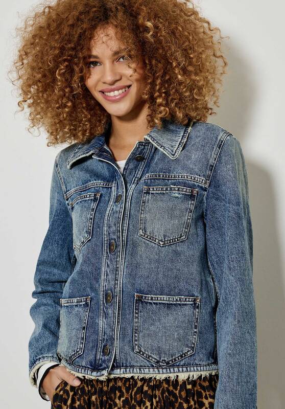 Jacket 43512vasera Medium-Blue | Color: MEDIUM BLUE | Size: S