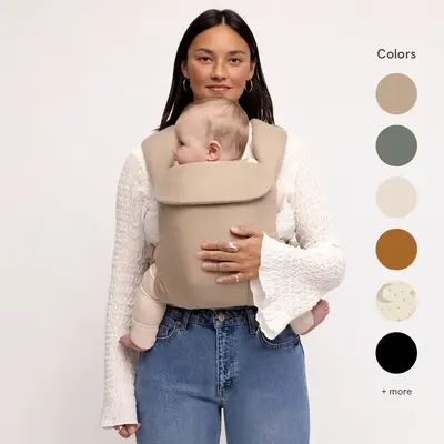 WildBird Aerial Buckle Carrier Soft Structured Baby Carrier for Infant to Toddlers Breathable Linen Lumbar Support Adjustable...