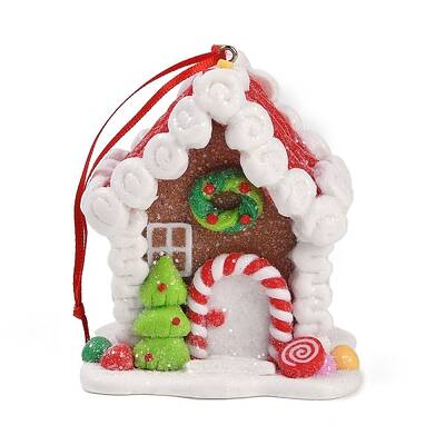 Christmas House PVC Pendant Decorations
