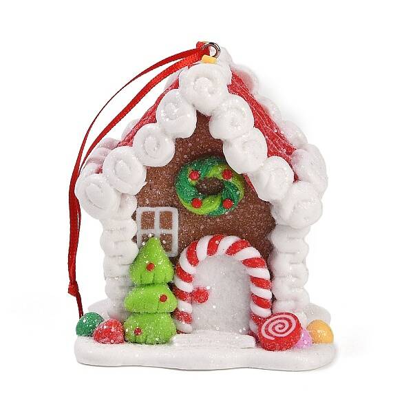 Christmas House PVC Pendant Decorations