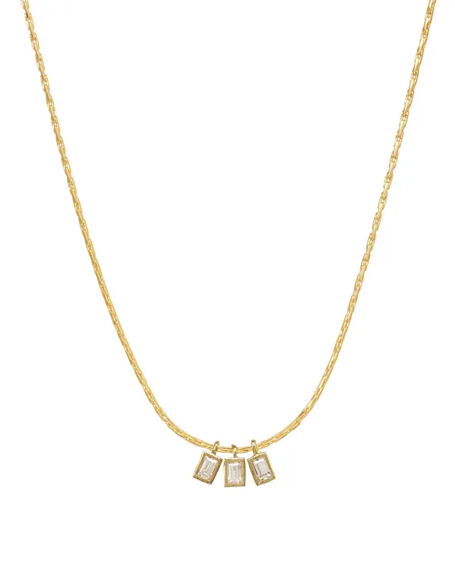 Avery Necklace | Metal Color: Gold