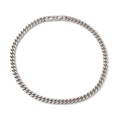Non-Tarnish 304 Stainless Steel Curb Chains Necklace for Women