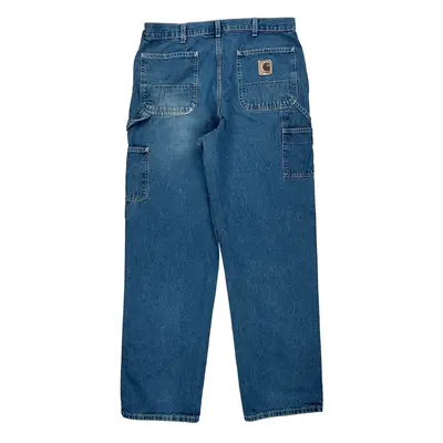 Carhartt Carpenter Jeans - 33W 34L Blue Denim