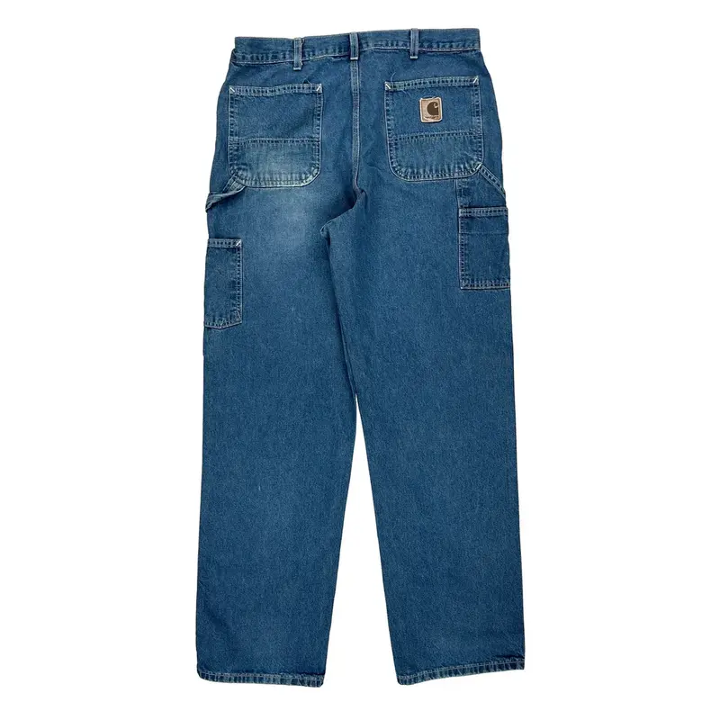 Carhartt Carpenter Jeans - 33W 34L Blue Denim