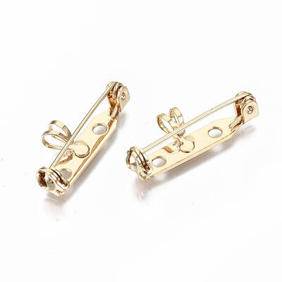Brass Brooch Findings