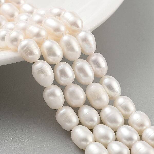 Natural Cultured Freshwater Pearl Beads Strands