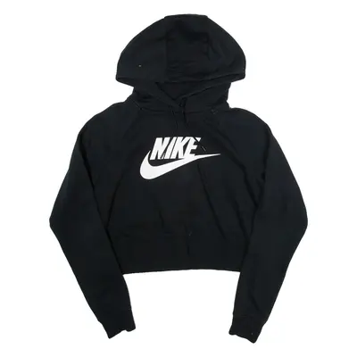 NIKE Womens Black Hoodie M