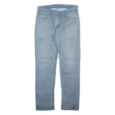 LEVI'S 511 Jeans Mens Blue Slim Straight Stone Wash W30 L30