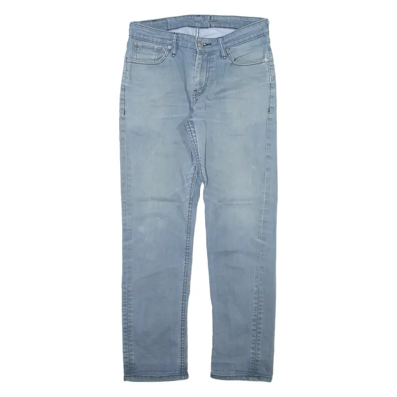 LEVI'S 511 Jeans Mens Blue Slim Straight Stone Wash W30 L30