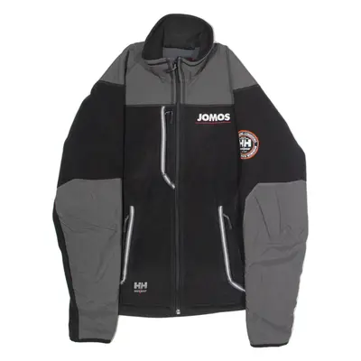 HELLY HANSEN Jomos Workwear Mens Fleece Jacket Black Colourblock S