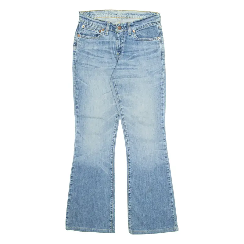 LEVI'S Womens Jeans Blue Regular Bootcut Stone Wash W26 L32