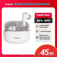 PolyPal TransLord, P1 7-in-1 AI Real Time Translator Earbuds, 138 Languages and Accents, Language Learning, Immigration, Trav...