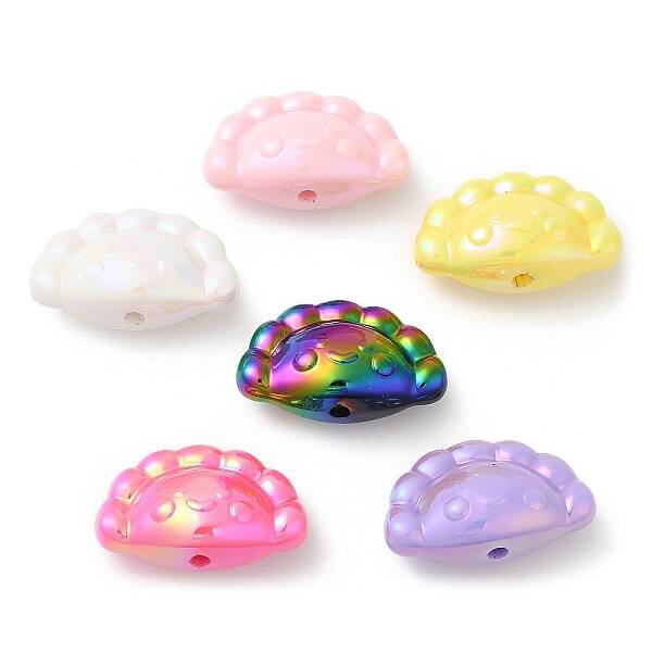 UV Plating Opaque Acrylic Beads